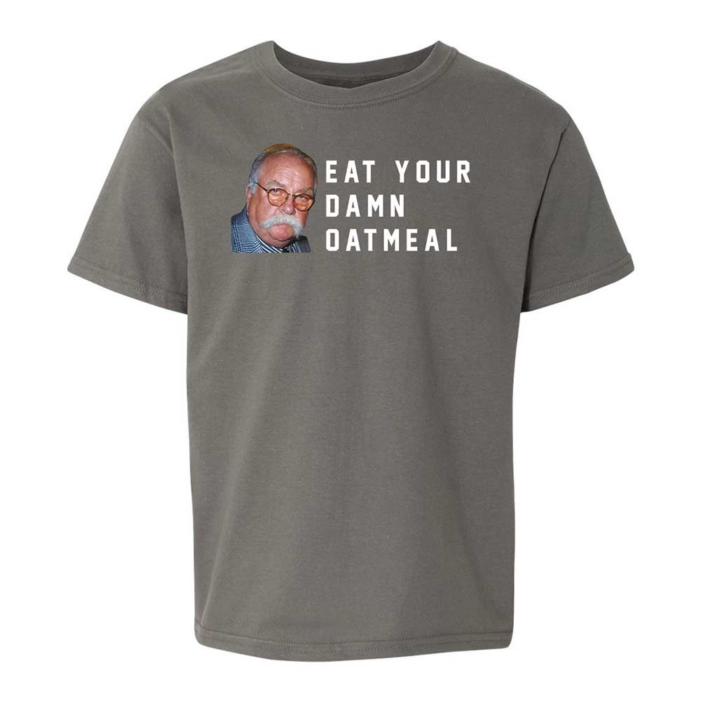 Eat Your Damn Oatmeal - Charcoal - 11