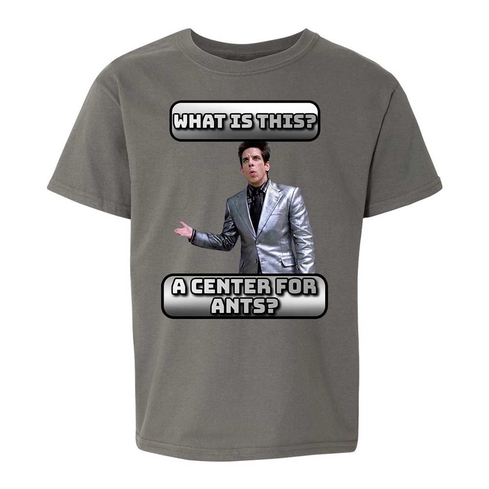 Kids T-Shirt - CHKUC74Z - Charcoal - 11
