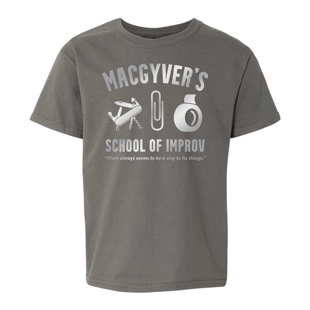 Kids T-Shirt - HKRX4P19 - Charcoal - 11