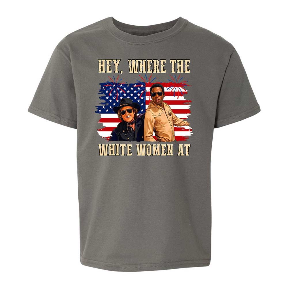 Hey Where The White At - Charcoal - 11