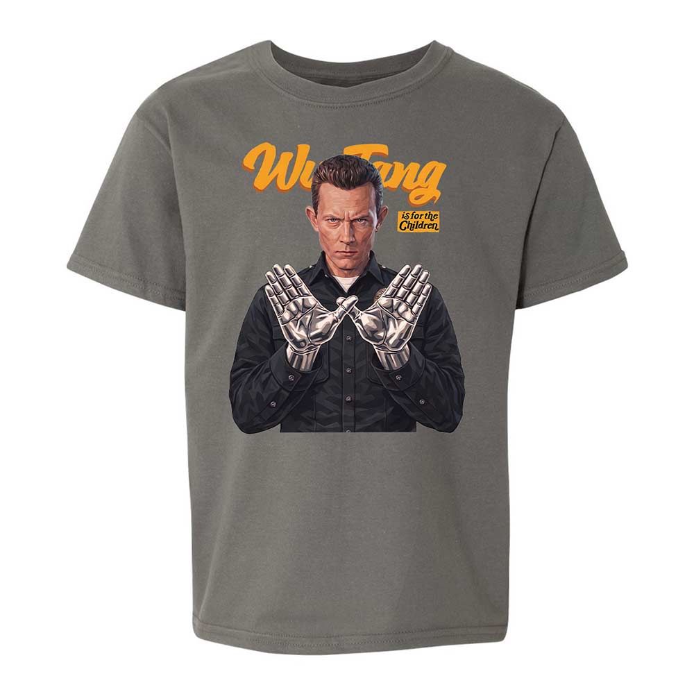 Kids T-Shirt - Black - Charcoal - 11