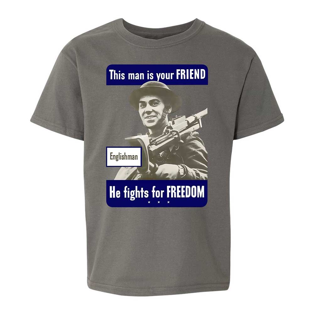 This man is your Friend - Charcoal - 11