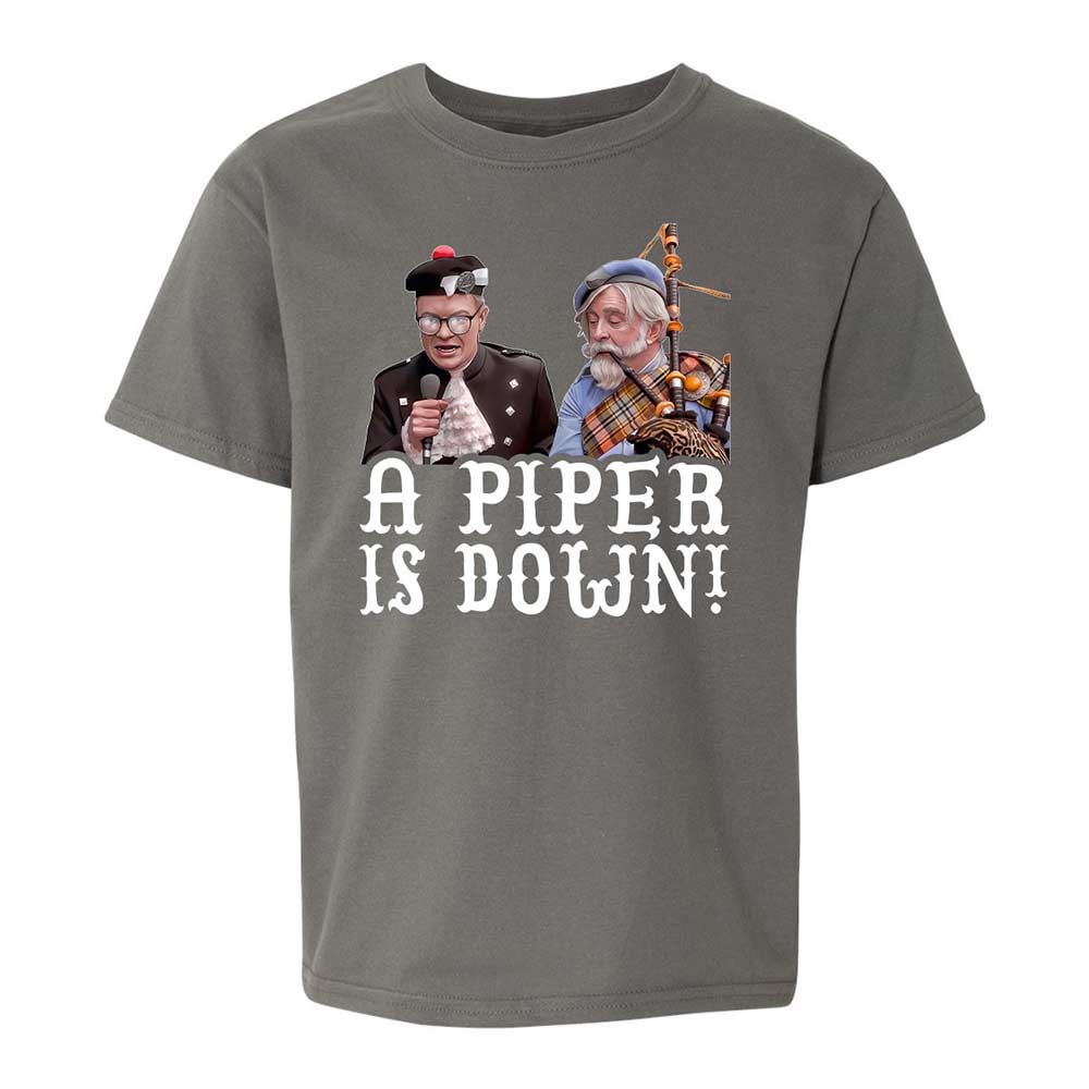 Kids T-Shirt - DTR45B8G - Charcoal - 11