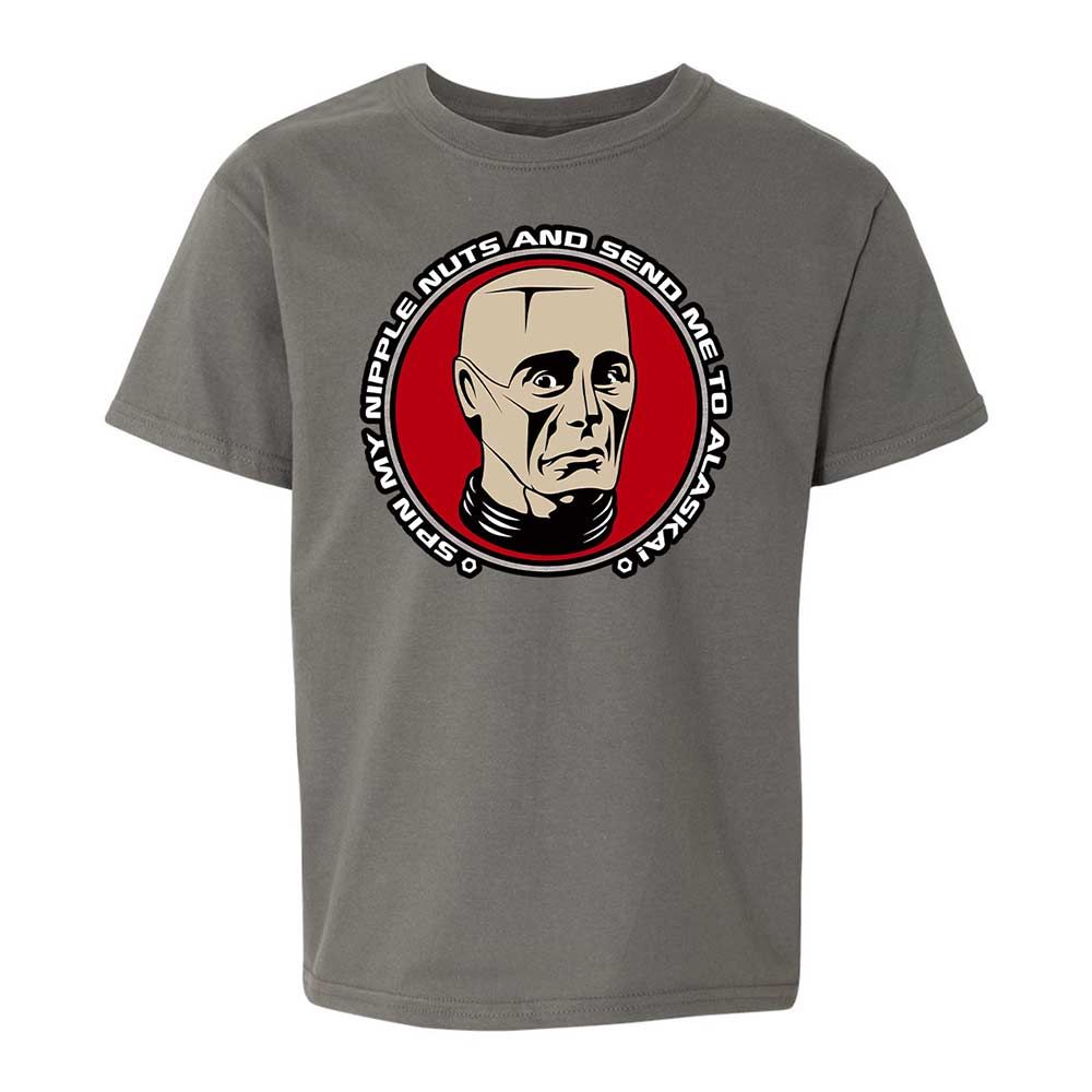 Kids T-Shirt - 6V1YEZ91 - Charcoal - 11