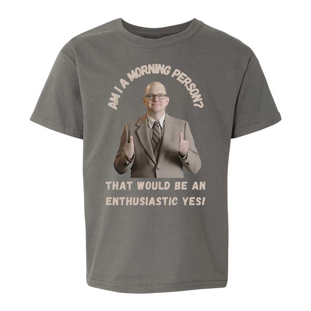Kids T-Shirt - T9GU3R7P - Charcoal - 11