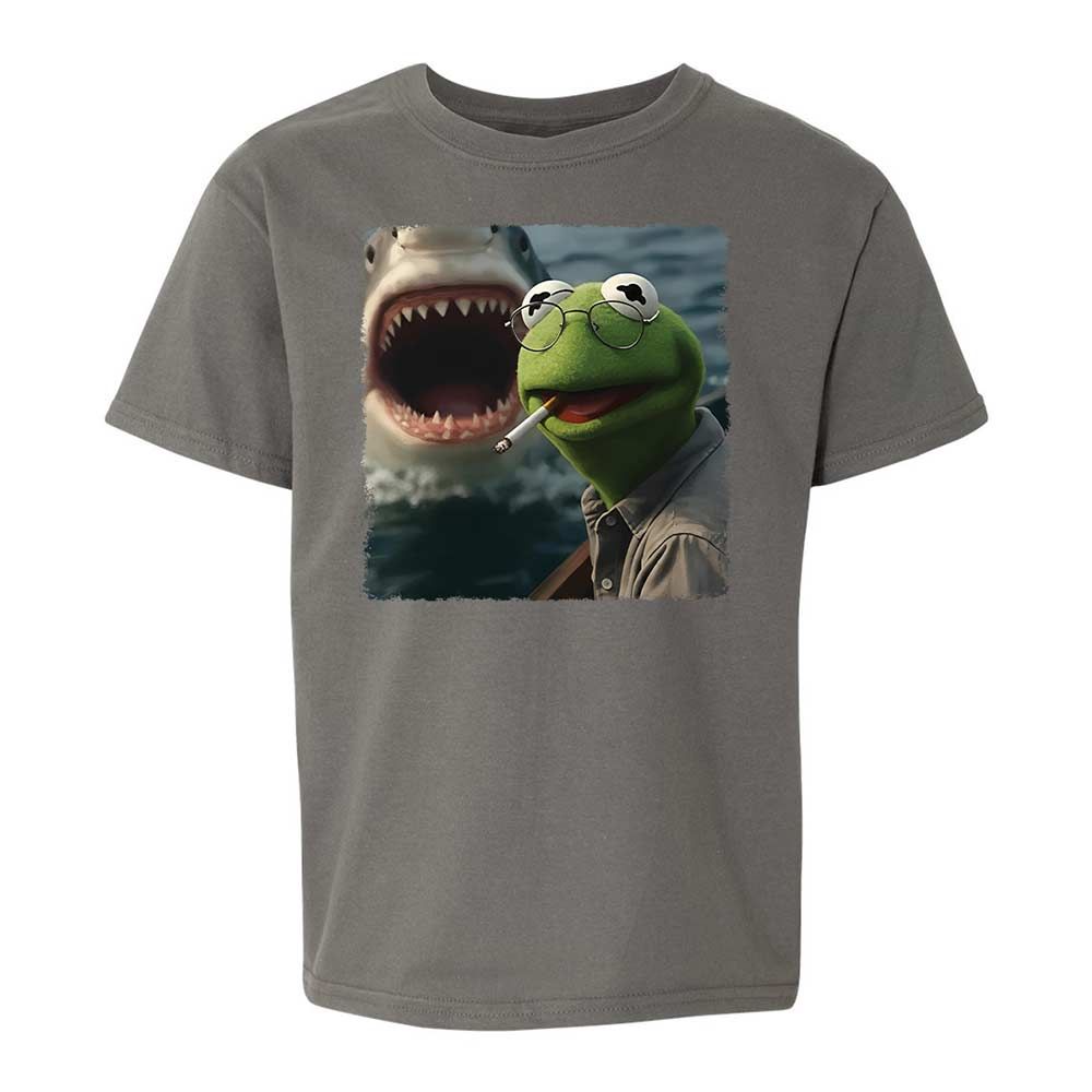 Kids T-Shirt - U5FHJD83 - Charcoal - 11