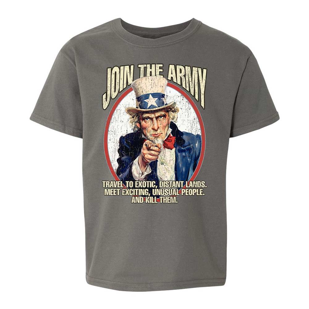 Join The Army - Charcoal - 11