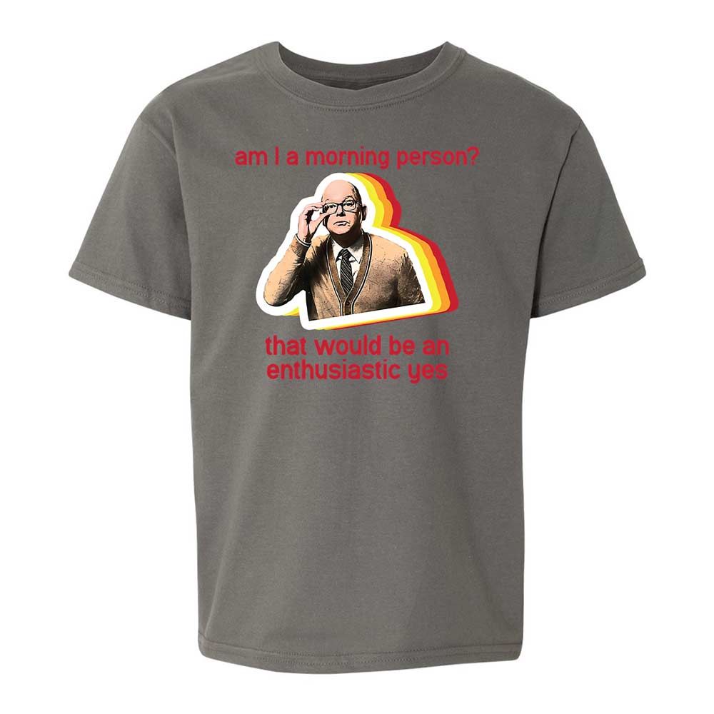 Kids T-Shirt - YXPE3KQW - Charcoal - 11