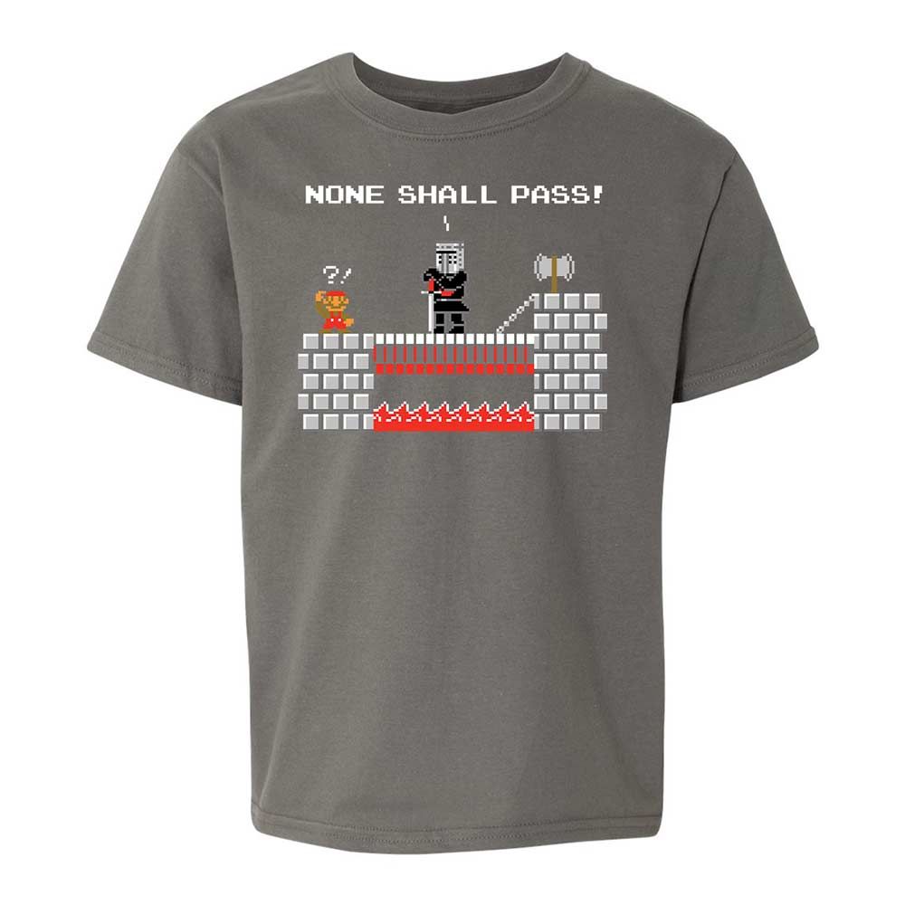No Plumbers Shall Pass - Charcoal - 11