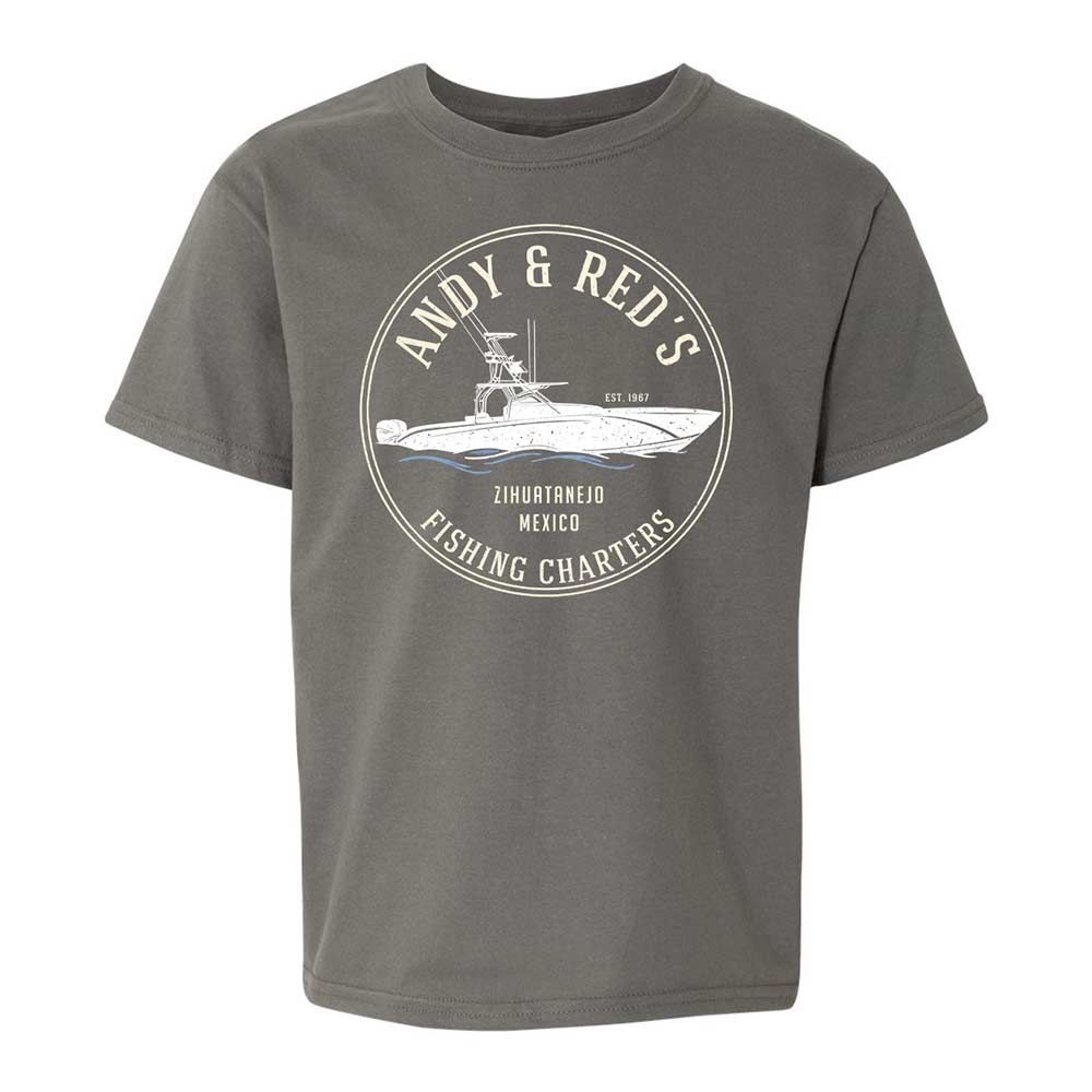 Kids T-Shirt - EK5QTKXC - Charcoal - 11