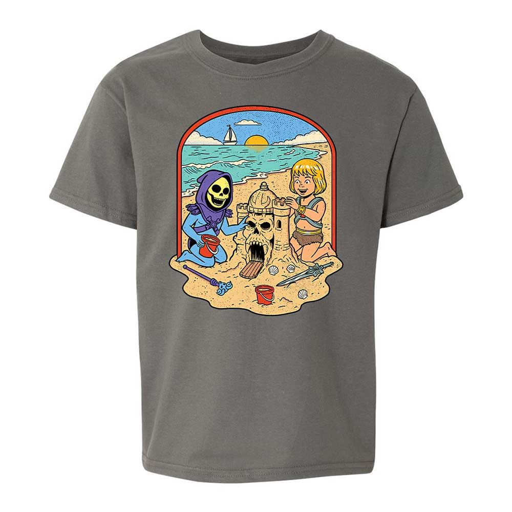 Kids T-Shirt - B6CM4TSN - Charcoal - 11