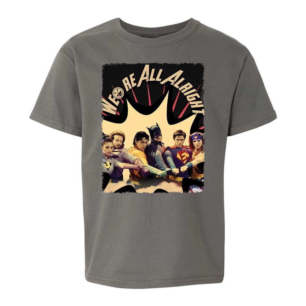 Kids T-Shirt - UWSYBUD5 - Charcoal - 11