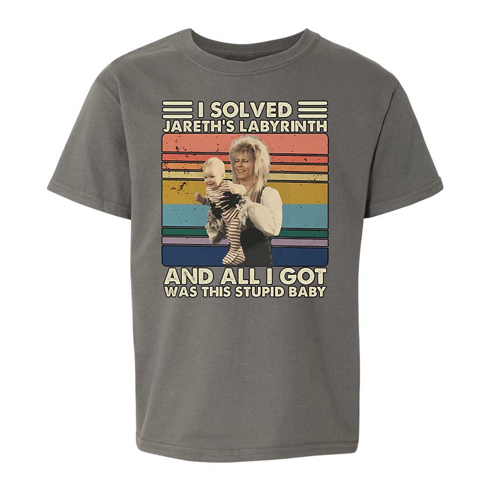Kids T-Shirt - ZYJD851D - Charcoal - 11