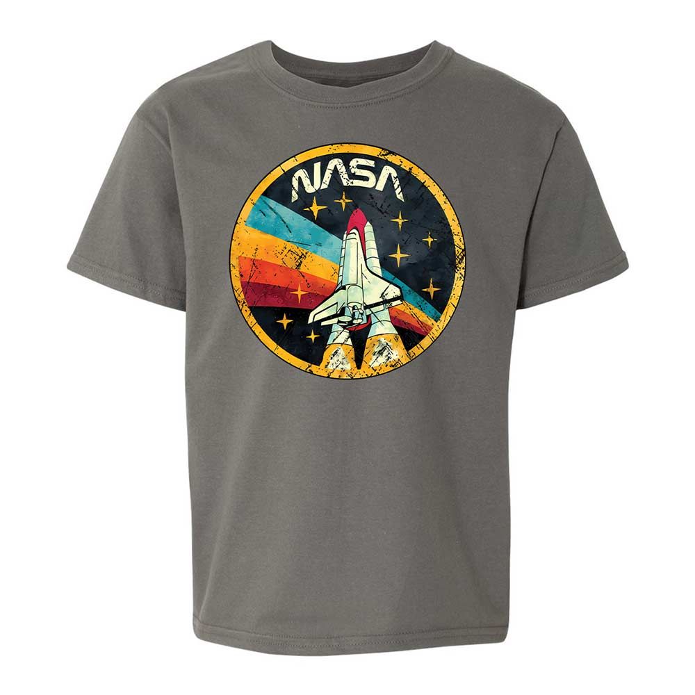 USA Space Agency Vintage Colors - Charcoal - 11