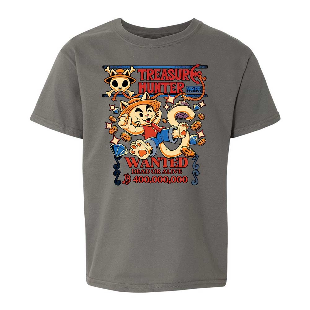 Kids T-Shirt - C8E7F1JP - Charcoal - 11
