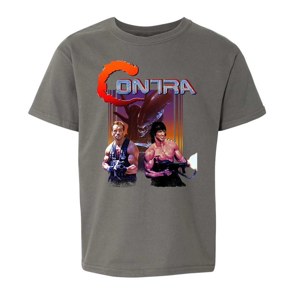 Kids T-Shirt - DZQV47D1 - Charcoal - 11