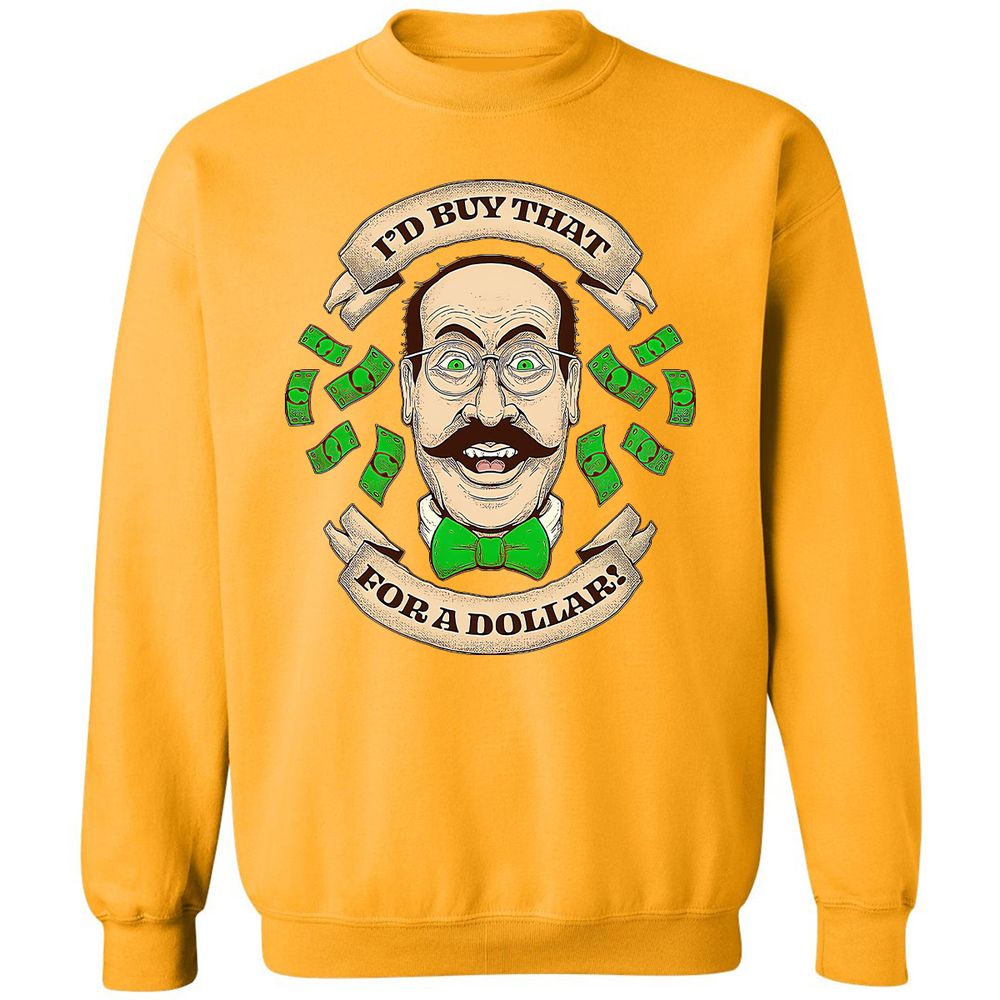 Classic Unisex Sweatshirt - 6UGH8FD6 - Gold - 11