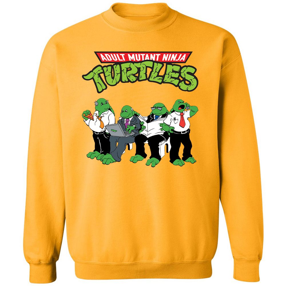 Classic Unisex Sweatshirt - SBUNH79Q - Gold - 11