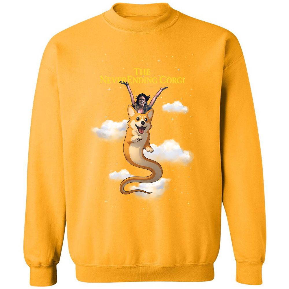 Classic Unisex Sweatshirt - USVG1YFY - Gold - 11