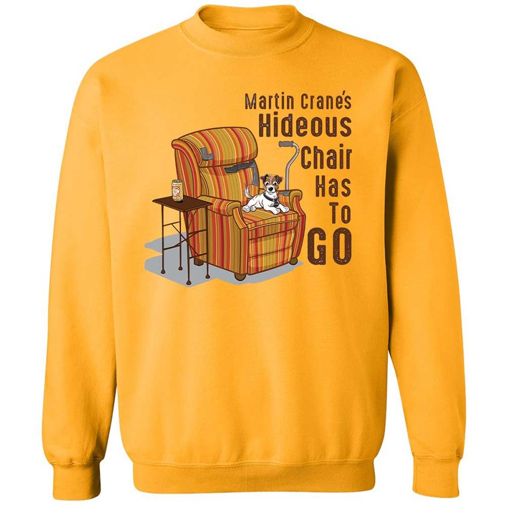 Martin Crane's Hideous Chair - Gold - 11