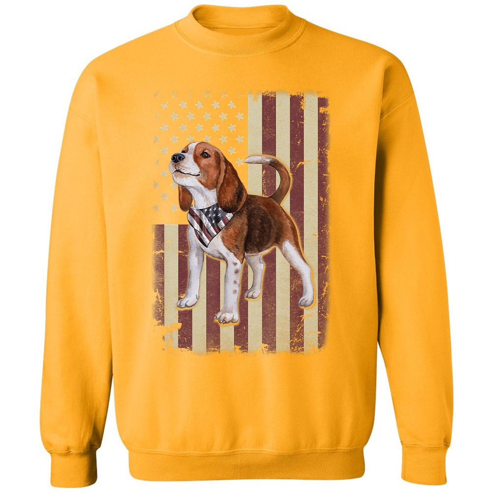 Classic Unisex Sweatshirt - QFSRDQUA - Gold - 11
