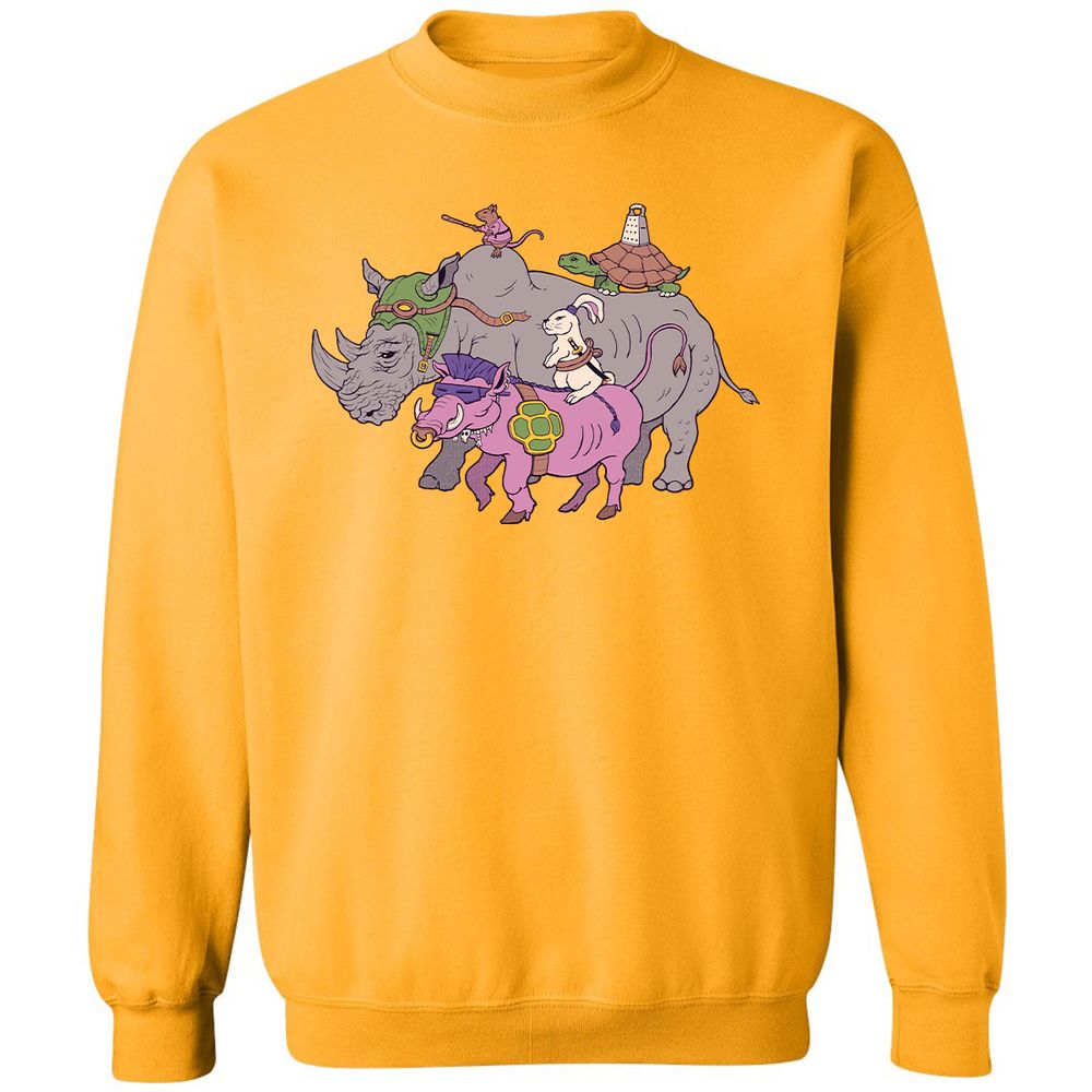 Classic Unisex Sweatshirt - 4NHY64B6 - Gold - 11