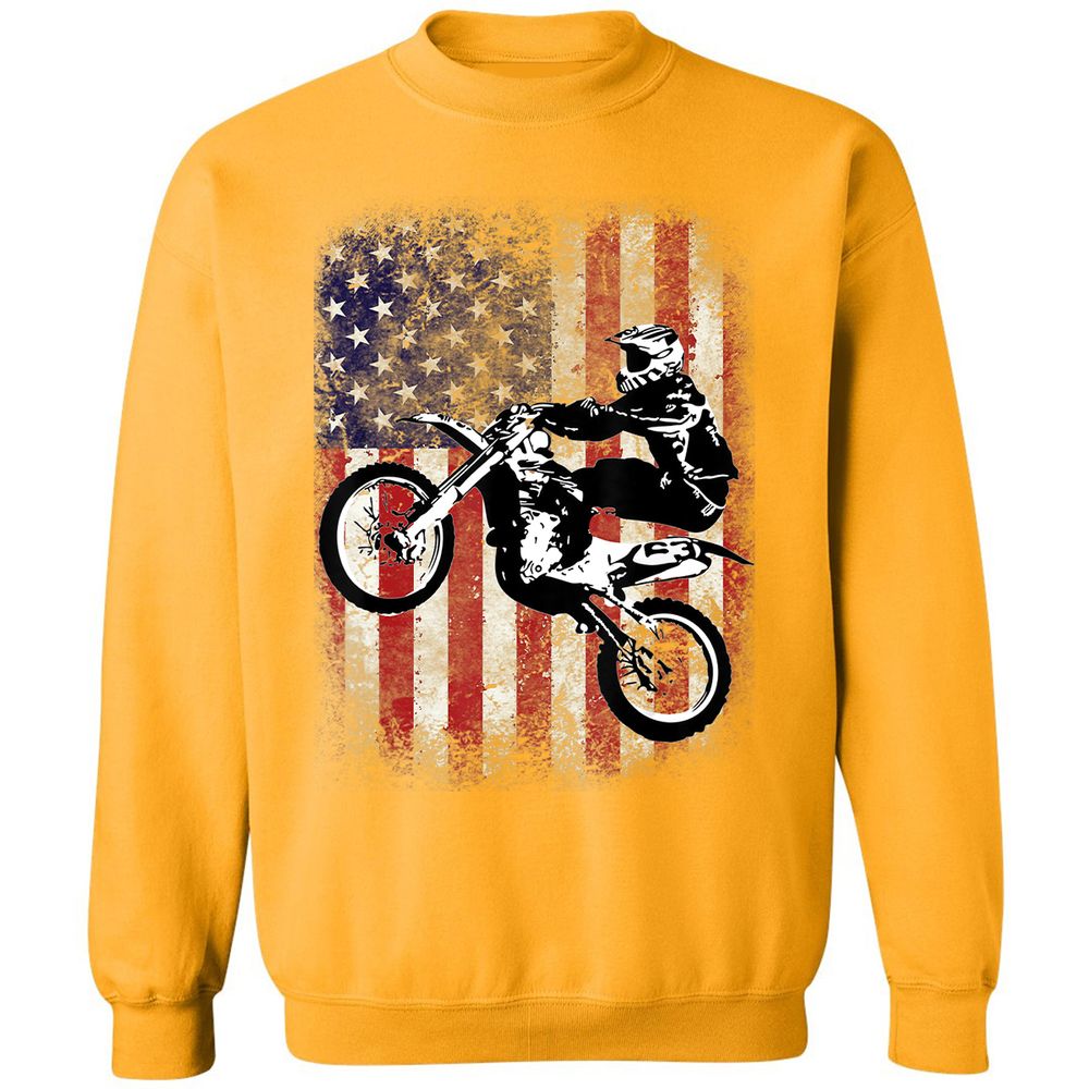 Classic Unisex Sweatshirt - 93QV8G52 - Gold - 11