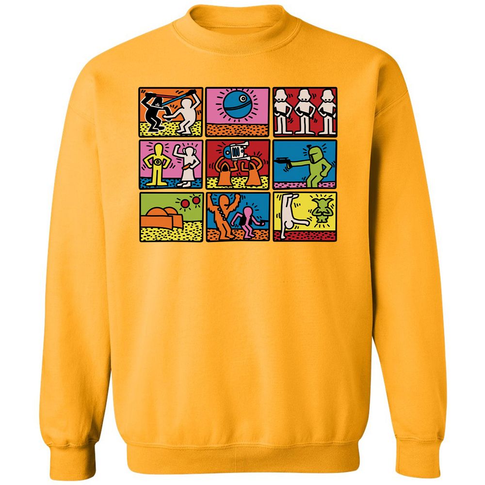 Classic Unisex Sweatshirt - ALLXRSSM - Gold - 11