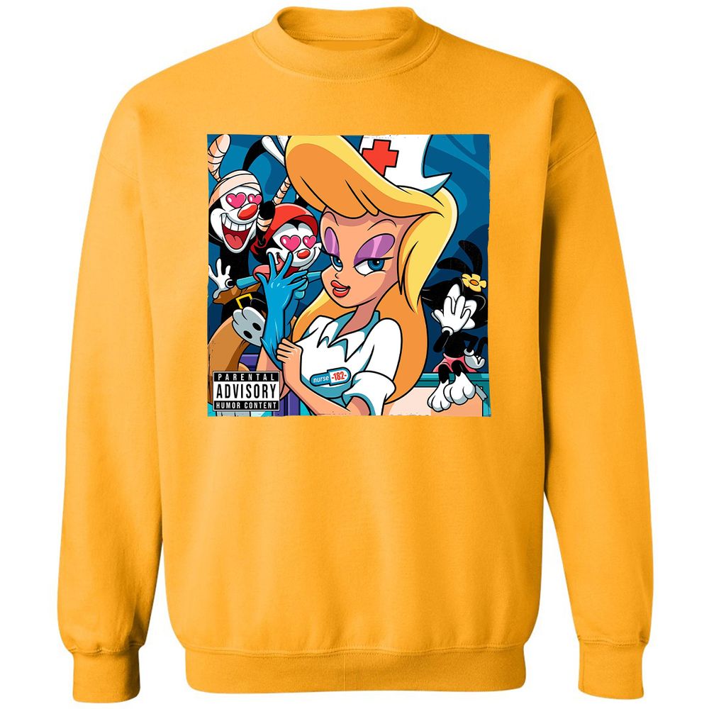Classic Unisex Sweatshirt - R5LVDKQW - Gold - 11