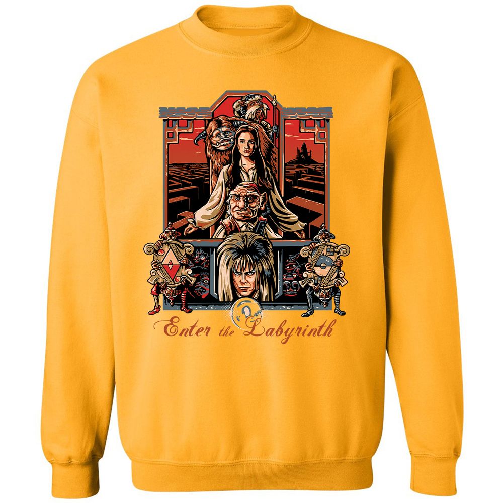 Classic Unisex Sweatshirt - TLQSRQA4 - Gold - 11