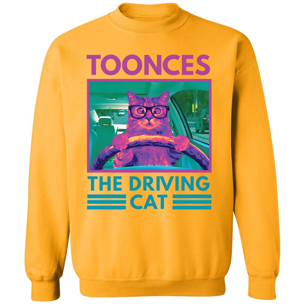The Driving Cat - Gold - 11