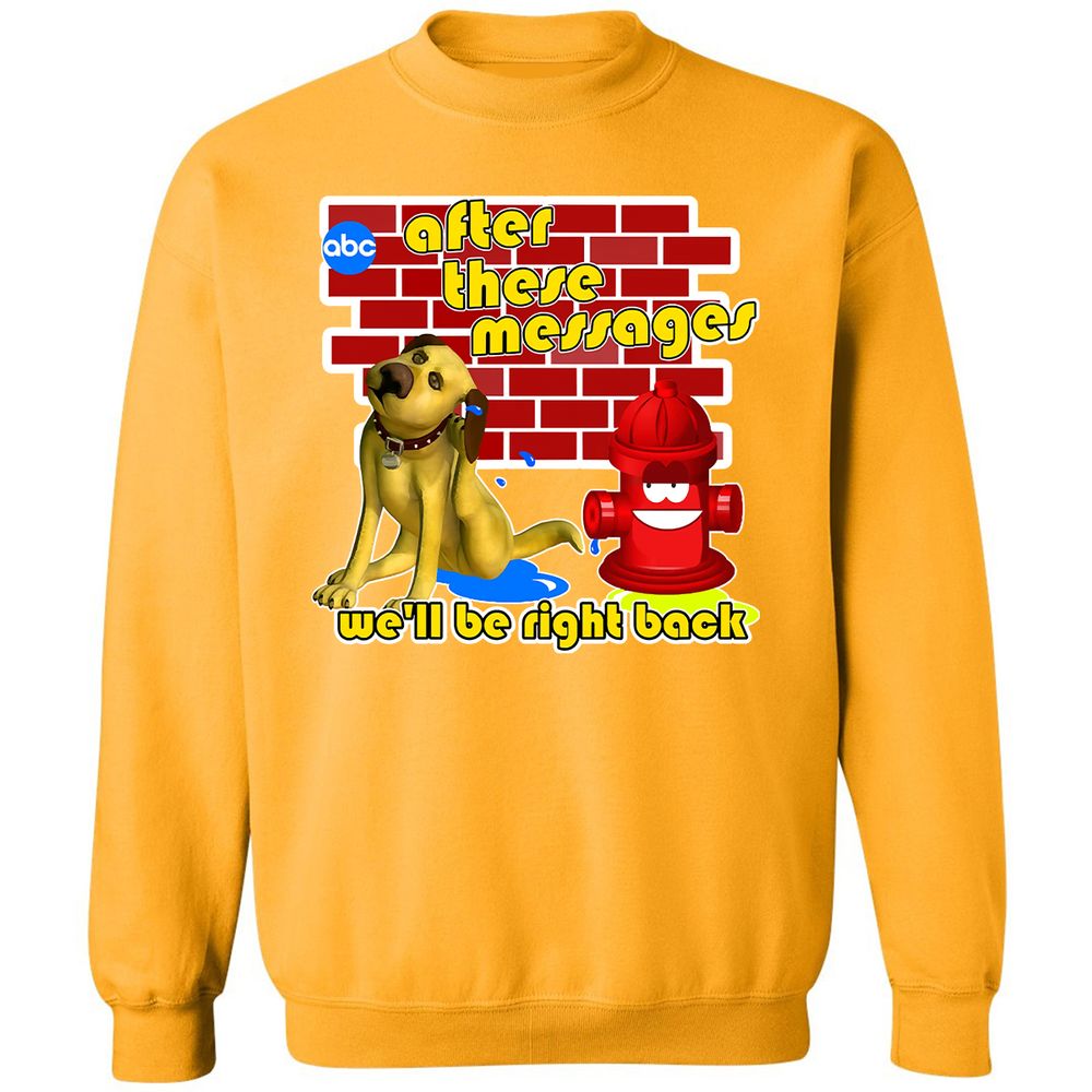 Classic Unisex Sweatshirt - 3K5UZPL1 - Gold - 11