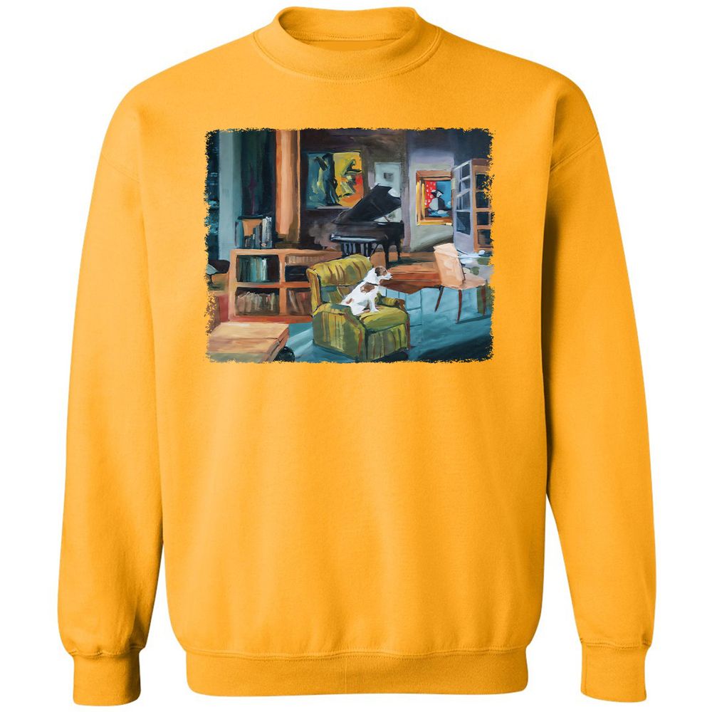 Classic Unisex Sweatshirt - F6C2893L - Gold - 11