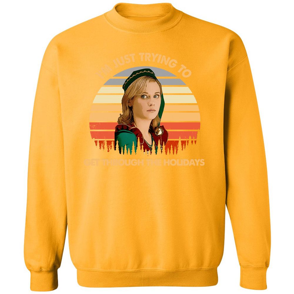 Classic Unisex Sweatshirt - XHMFJZUP - Gold - 11