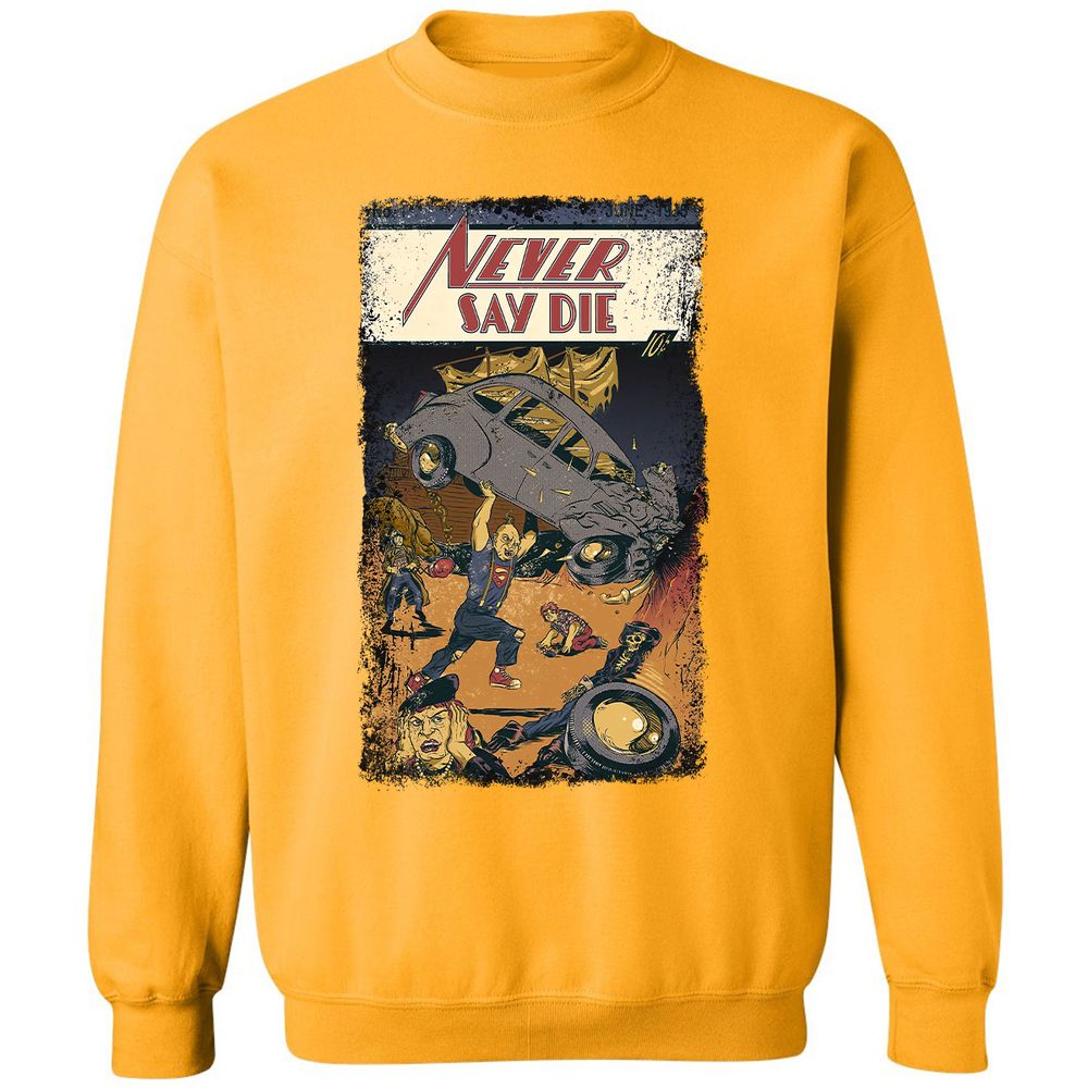 Classic Unisex Sweatshirt - FLZP8WA2 - Gold - 11