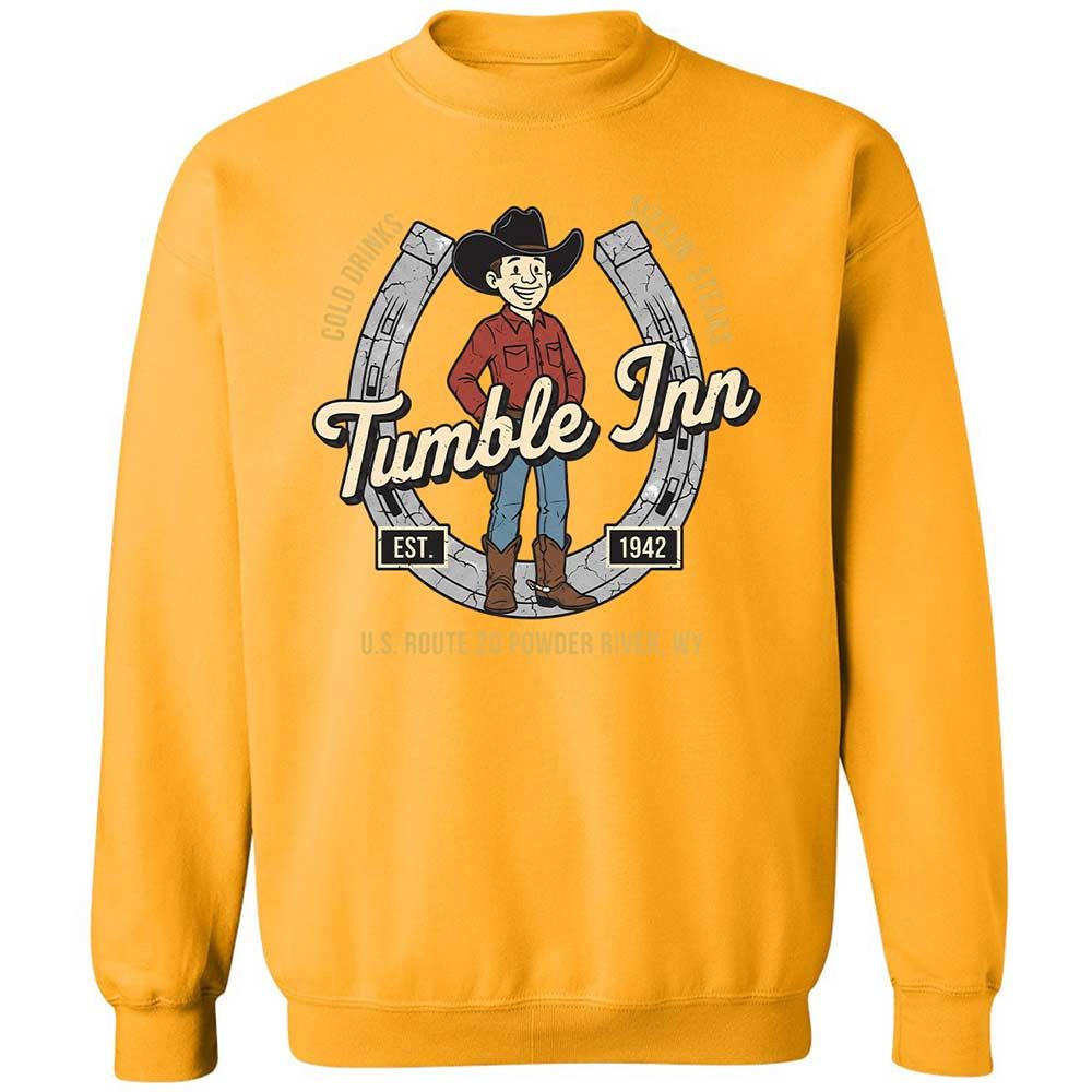Classic Unisex Sweatshirt - QWSDA9ZM - Gold - 11