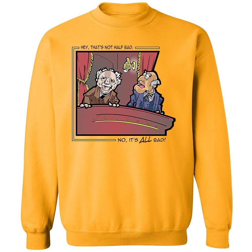 Classic Unisex Sweatshirt - C1VF99CZ - Gold - 11