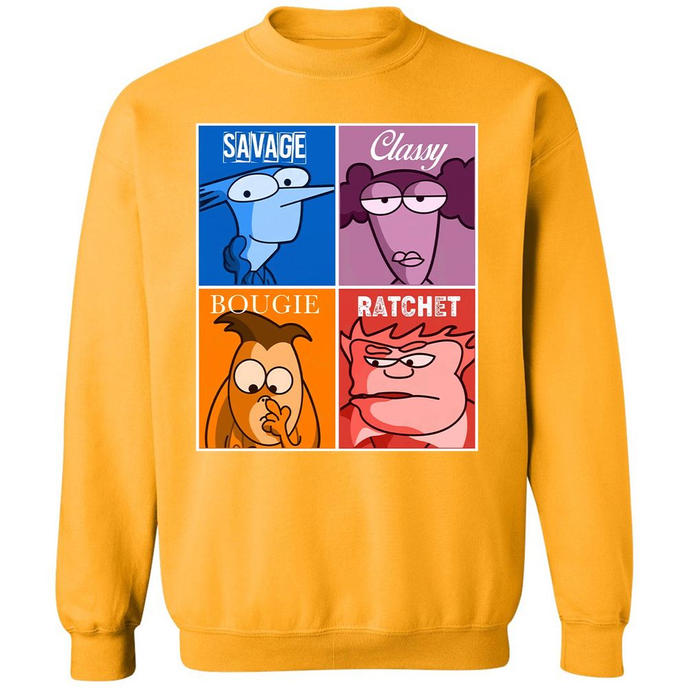 Classic Unisex Sweatshirt - 6NSDXMZ8 - Gold - 11