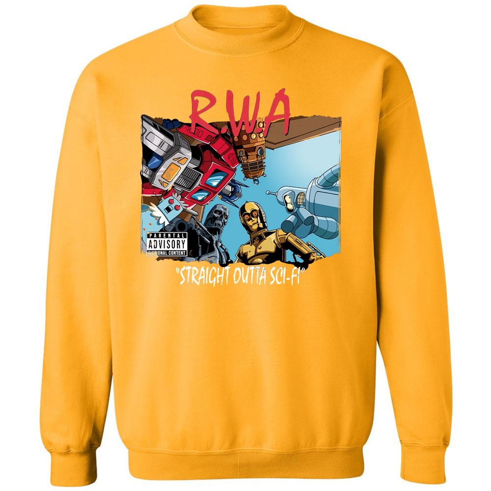 Classic Unisex Sweatshirt - MBMHGM8K - Gold - 11