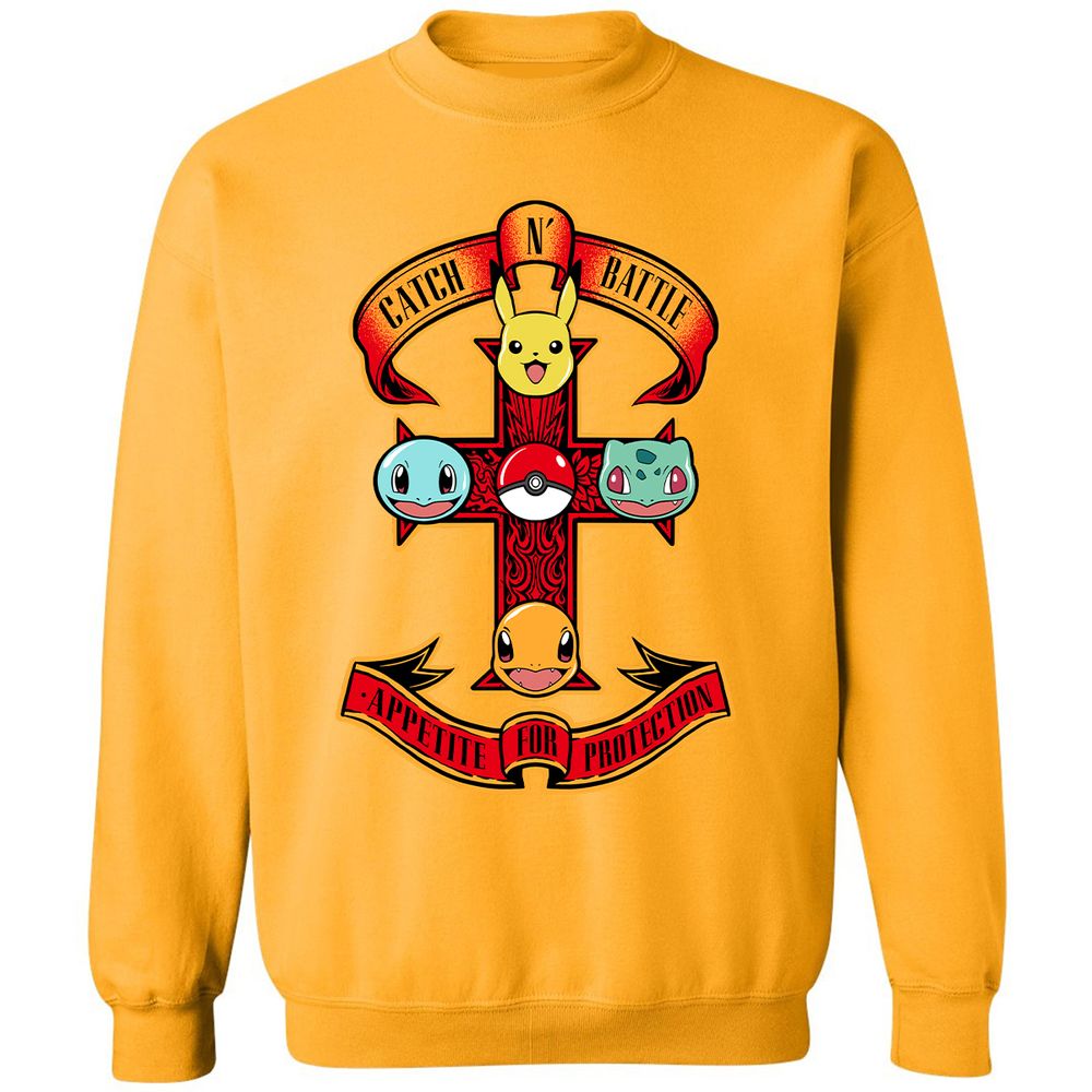 Classic Unisex Sweatshirt - X9W9XQ93 - Gold - 11