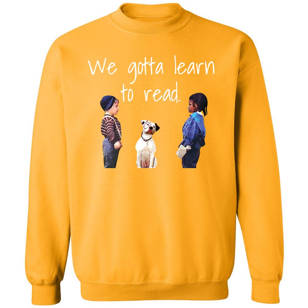 Classic Unisex Sweatshirt - Q67G7XEU - Gold - 11