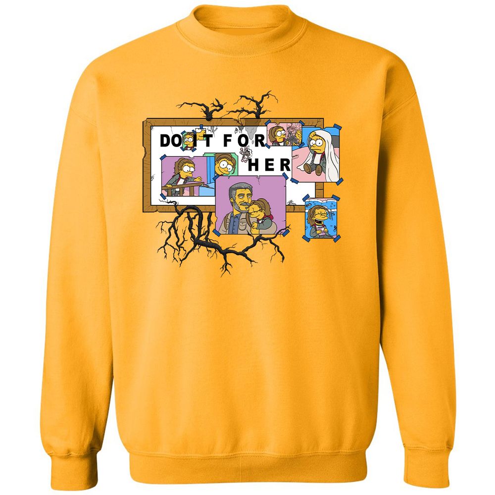 Classic Unisex Sweatshirt - 1B31S3PL - Gold - 11