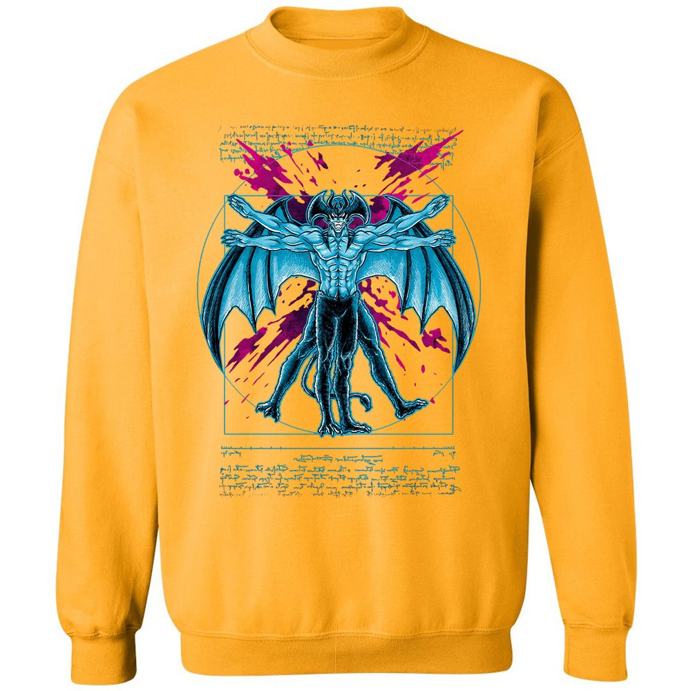 Classic Unisex Sweatshirt - LNDTCCL5 - Gold - 11