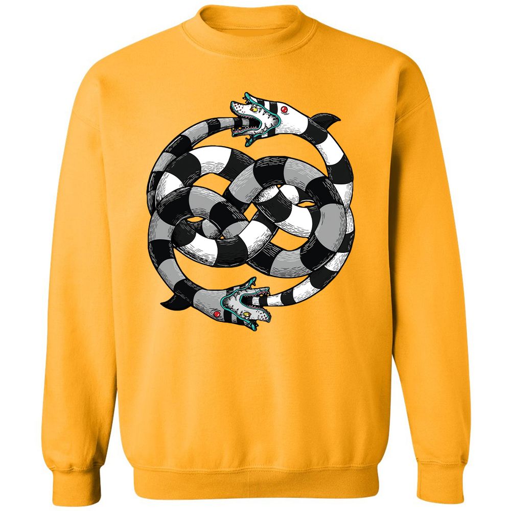 Classic Unisex Sweatshirt - LMVMBHBT - Gold - 11