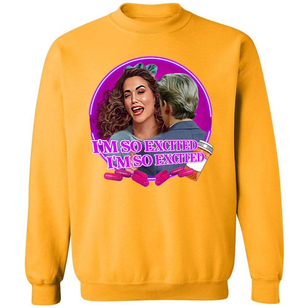 Classic Unisex Sweatshirt - QCTH9BPN - Gold - 11
