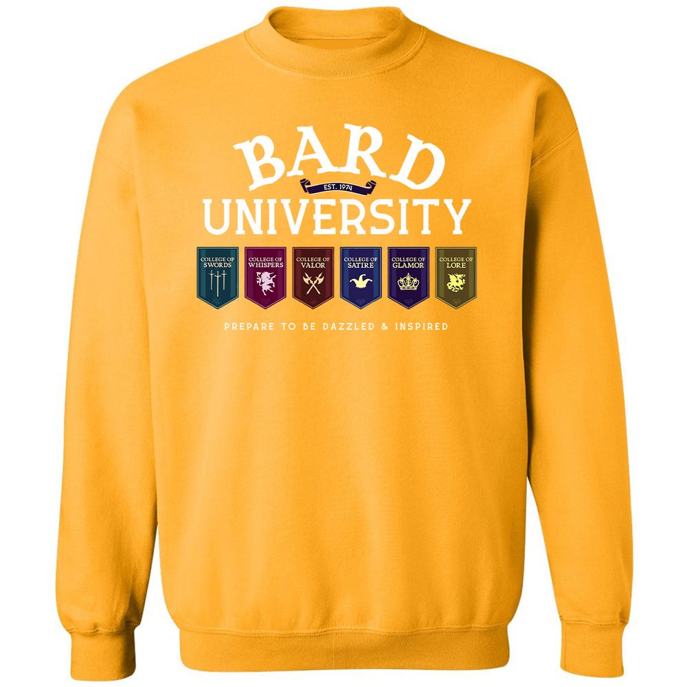 Classic Unisex Sweatshirt - BE35UU7G - Gold - 11