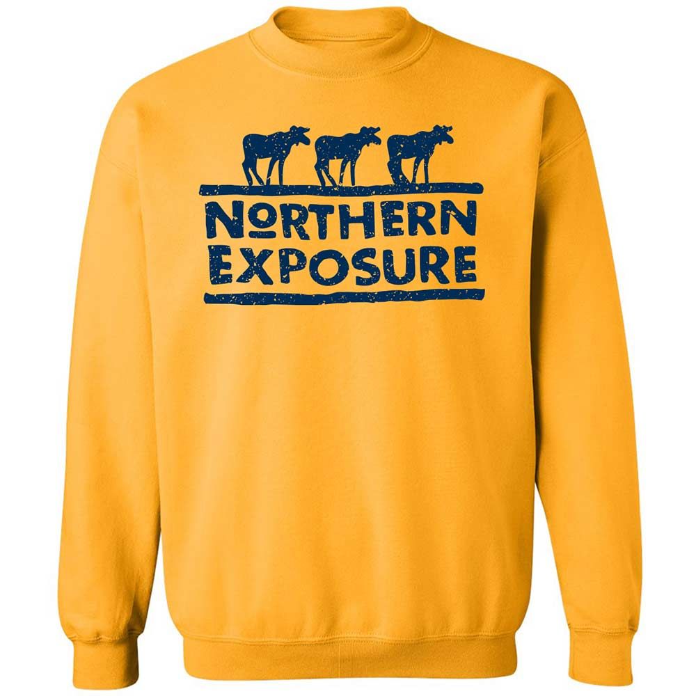 Classic Unisex Sweatshirt - M7QCWTPW - Gold - 11