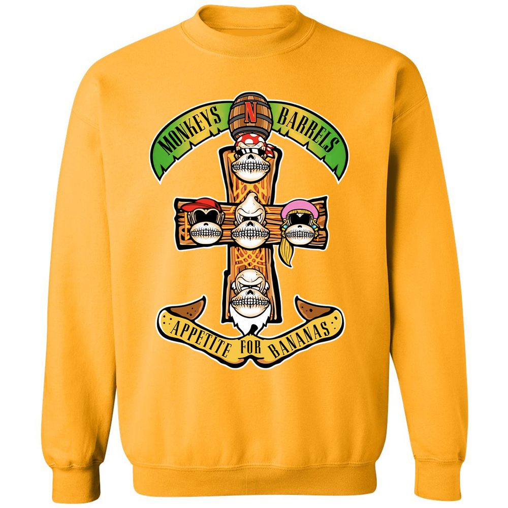 Classic Unisex Sweatshirt - N9H96X9X - Gold - 11