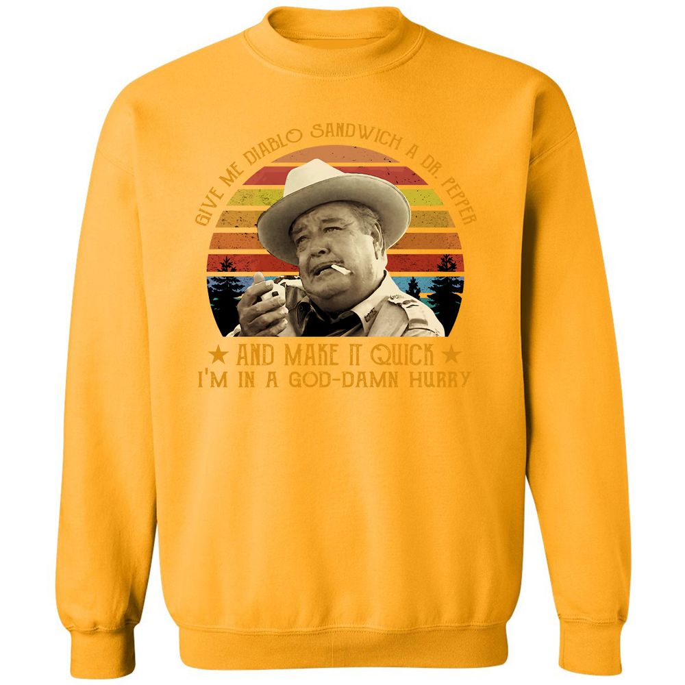 Classic Unisex Sweatshirt - JHRK58ZQ - Gold - 11