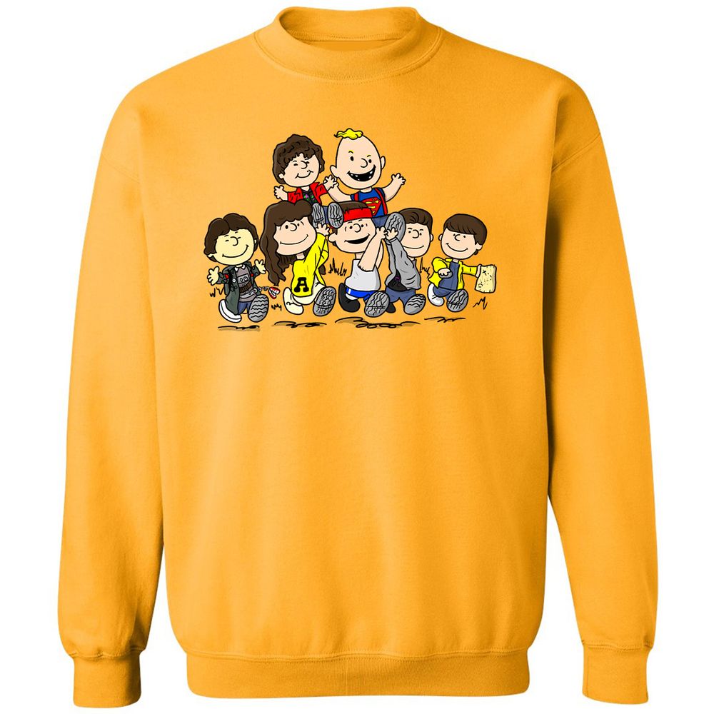 Classic Unisex Sweatshirt - UJZKXLGM - Gold - 11